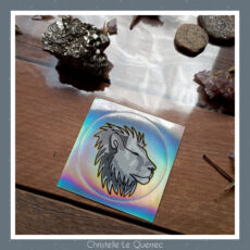 IMG_Zodiaque Lion Sticker