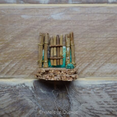 Porte miniature - Tortue - Portes des fées - Décoration fantaisie - Christelle Le Querrec